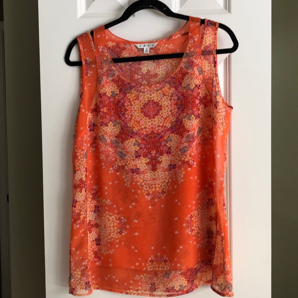 CAbi sleeveless top